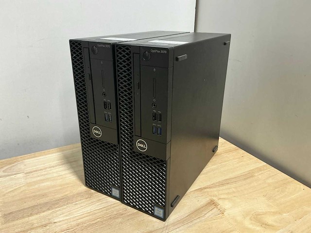 Dell optiplex 3070 desktop (2x) - afbeelding 2 van  3