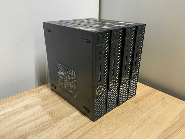 Dell optiplex 3070 micro desktop (4x) - afbeelding 2 van  8