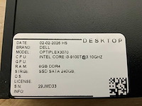 Dell optiplex 3070 micro desktop (4x) - afbeelding 8 van  8