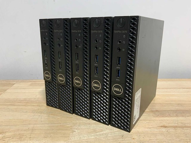 Dell optiplex 3070 micro desktop (5x) - afbeelding 3 van  9