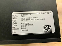 Dell optiplex 3070 micro desktop (5x) - afbeelding 5 van  9