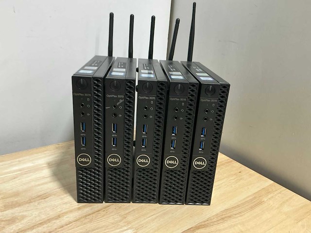 Dell optiplex 3070 micro desktop (5x) - afbeelding 1 van  9