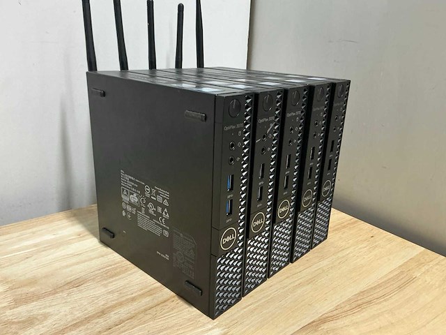 Dell optiplex 3070 micro desktop (5x) - afbeelding 2 van  9