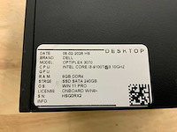 Dell optiplex 3070 micro desktop (6x) - afbeelding 7 van  10