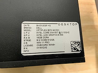 Dell optiplex 3070 micro desktop (6x) - afbeelding 7 van  7