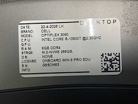 Dell optiplex 3080 + 3090 desktop set (2x) - afbeelding 2 van  10