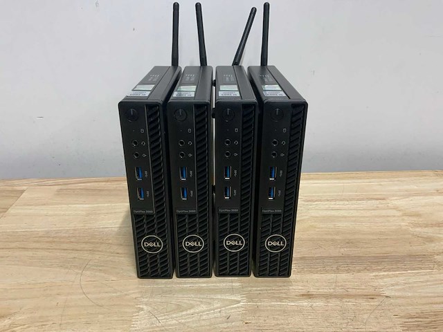 Dell optiplex 3080 micro desktop (4x) - afbeelding 1 van  9