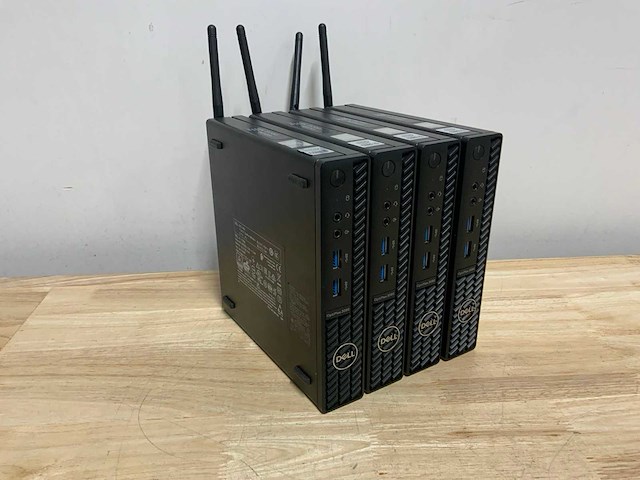 Dell optiplex 3080 micro desktop (4x) - afbeelding 2 van  9