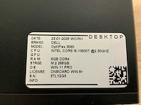 Dell optiplex 3080 micro desktop (4x) - afbeelding 8 van  9