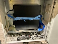 Dell optiplex 3090 desktop en monitor in verrijdbaar frame - afbeelding 6 van  7