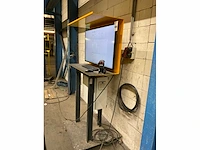 Dell optiplex 3090 desktop en monitor in verrijdbaar frame - afbeelding 3 van  7