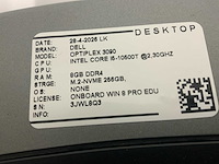 Dell optiplex 3090 desktop set (2x) - afbeelding 2 van  10