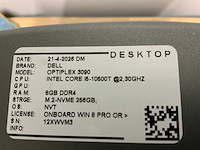 Dell optiplex 3090 desktop set (2x) - afbeelding 2 van  9