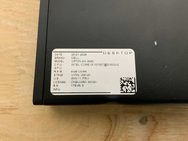 Dell optiplex 3090 micro desktop (3x) - afbeelding 6 van  7