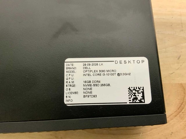 Dell optiplex 3090 micro desktop (5x) - afbeelding 2 van  10