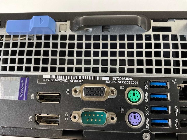 Dell optiplex 5055, amd ryzen 5 pro 2400g with radeon vega graphics, 8 gb ram(1x 8gb), 256 gb nvme, amd radeon vega 2gb desktops (2x) - afbeelding 3 van  11