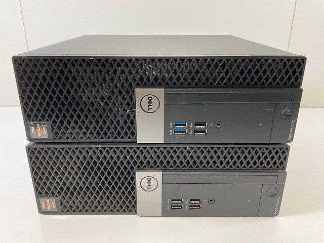 Dell optiplex 5055, amd ryzen 5 pro 2400g with radeon vega graphics, 8 gb ram(1x 8gb), 256 gb nvme, amd radeon vega 2gb desktops (2x) - afbeelding 1 van  11