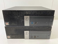 Dell optiplex 5055, amd ryzen 5 pro 2400g with radeon vega graphics, 8 gb ram(1x 8gb), 256 gb nvme, amd radeon vega 2gb desktops (2x) - afbeelding 1 van  11