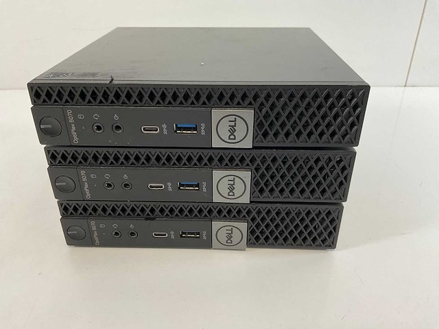 Dell optiplex 5070, core(tm) i5 -9500t, 16 gb ram, 256 gb nvme mini desktops (3x) - afbeelding 1 van  11