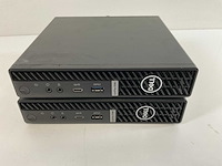 Dell optiplex 5080, core(tm) i5-10500t, 16 gb ram, 256 gb nvme mini desktops (2x) - afbeelding 1 van  10