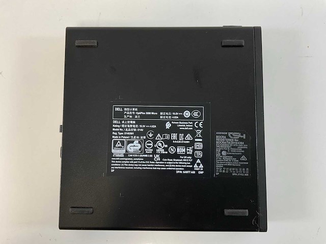 Dell optiplex 5080, core(tm) i5-10500t, 16 gb ram, 256 gb nvme mini desktops (2x) - afbeelding 7 van  7