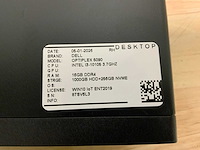 Dell optiplex 5090 desktop - afbeelding 5 van  5