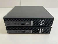 Dell optiplex 7000, core(r) i7 12 gen, 32 gb ram, 1 tb nvme mini desktops (2x)