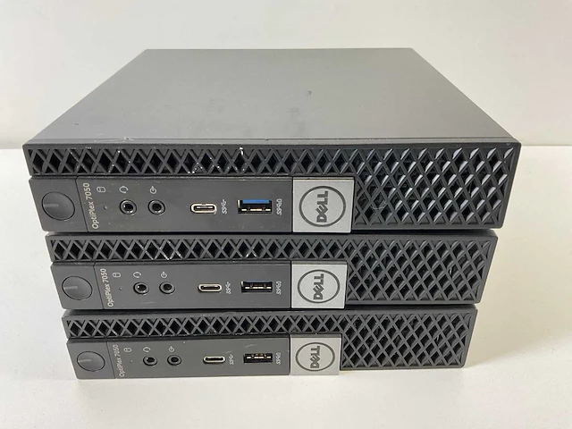 Dell optiplex 7050, core(tm) i7 6th gen, 16 gb ram(2x 8gb), 512 gb ssd mini desktops (3x) - afbeelding 1 van  15