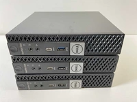 Dell optiplex 7050, core(tm) i7 6th gen, 16 gb ram(2x 8gb), 512 gb ssd mini desktops (3x)
