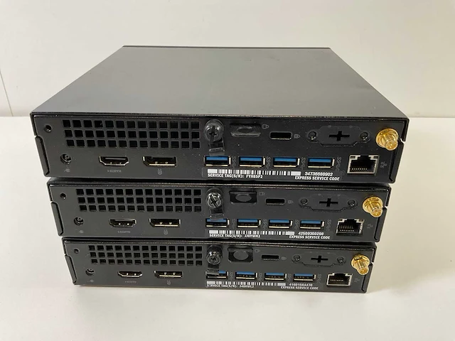 Dell optiplex 7050, core(tm) i7 6th gen, 16 gb ram(2x 8gb), 512 gb ssd mini desktops (3x) - afbeelding 10 van  15