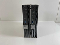 Dell optiplex 7070, core(tm) i7-9700t, 16 gb ram(2x 8gb), 256 gb nvme mini desktops (2x) - afbeelding 1 van  5