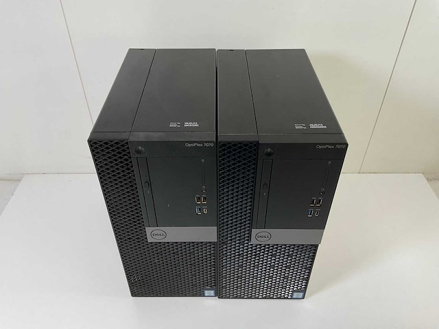 Dell optiplex 7070, core(tm) i7 9th, 8 gb ram, 256 gb nvme desktops (2x) - afbeelding 5 van  12