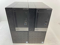 Dell optiplex 7070, core(tm) i7 9th gen, 8 gb ram, 256 gb nvme, amd radeon 8570 2 gb desktops (2x) - afbeelding 1 van  7