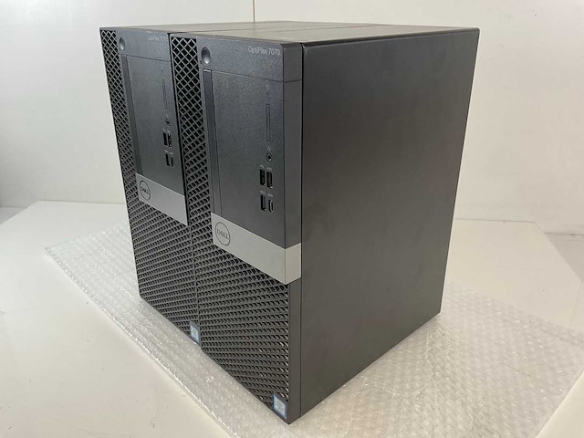 Dell optiplex 7070, core(tm) i7 9th gen, 8 gb ram, 256 gb nvme, amd radeon 8570 2 gb desktops (2x) - afbeelding 4 van  7