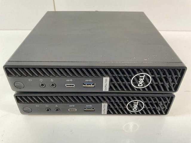 Dell optiplex 7080, core(tm) i5 10th gen, 8 gb ram, 256 gb nvme mini desktops (2x) - afbeelding 1 van  6
