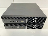Dell optiplex 7080, core(tm) i5 10th gen, 8 gb ram, 256 gb nvme mini desktops (2x) - afbeelding 1 van  6
