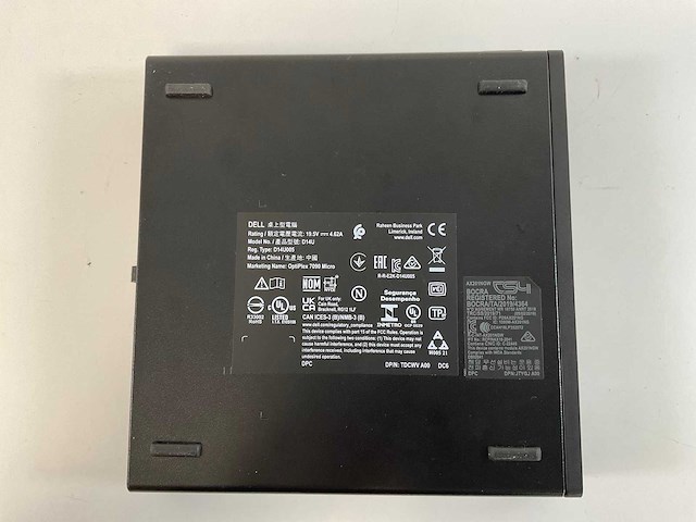 Dell optiplex 7090, core(tm) i5 -10500t, 16 gb ram, 256 gb nvme mini desktops (2x) - afbeelding 2 van  10