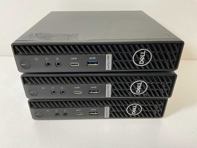 Dell optiplex 7090, core(tm) i5 10th gen, 16 gb ram, 256 gb nvme mini desktops (3x) - afbeelding 1 van  13