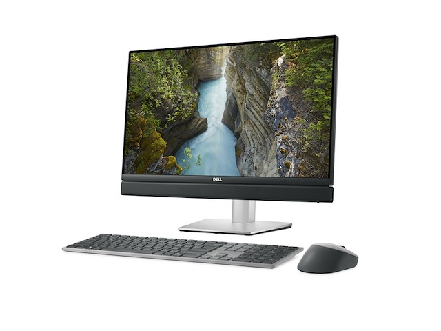 Dell optiplex 7420 all-in-one pc core i5 24 inch full-hd 16 gb ram 512 gb ssd grijs - afbeelding 2 van  4