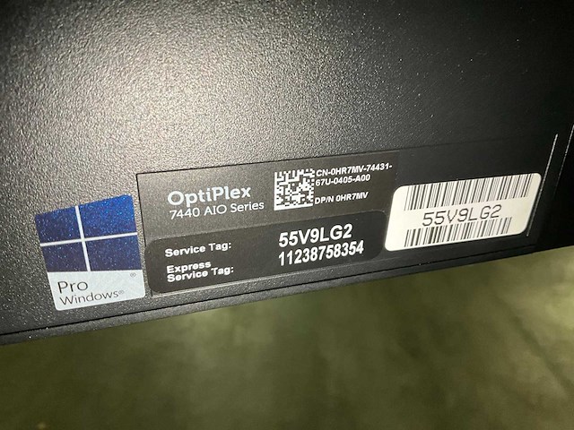 Dell optiplex 7440 aio monitor - afbeelding 2 van  11