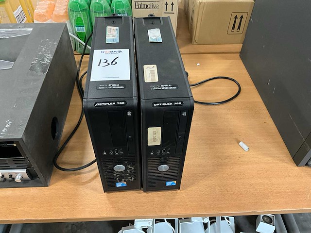 Dell optiplex 760 desktop (2x) - afbeelding 1 van  5
