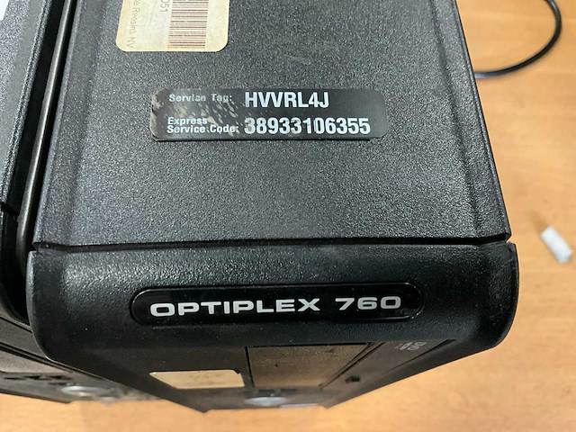 Dell optiplex 760 desktop (2x) - afbeelding 3 van  5