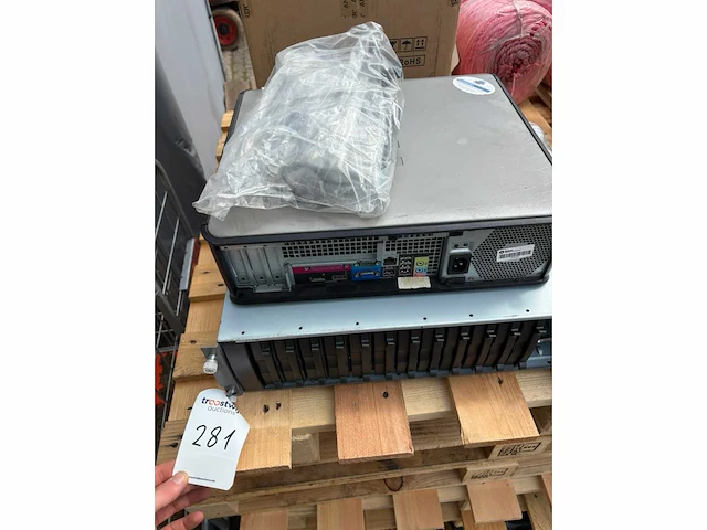 Dell optiplex hardeschijf rack 14 slots externe harde schijf - afbeelding 2 van  4
