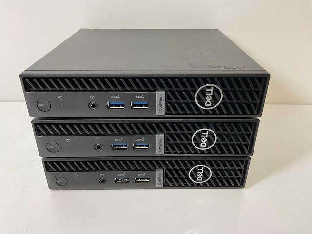Dell optiplex micro 7010, core(tm) i5 13th gen, 16 gb ram, 256 gb nvme mini desktops (3x) - afbeelding 1 van  14