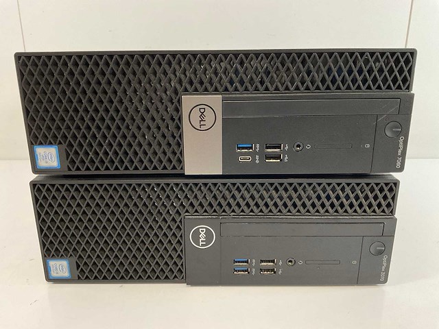 Dell optiplex mix model desktops - check description (2x) - afbeelding 1 van  6