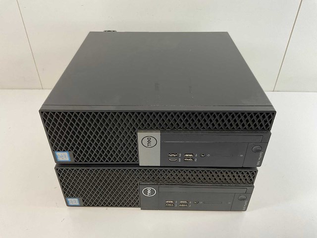 Dell optiplex mix model desktops - check description (2x) - afbeelding 2 van  6