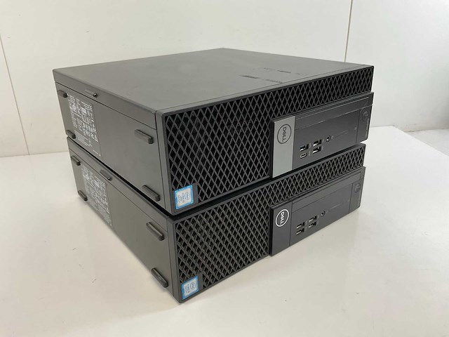 Dell optiplex mix model desktops - check description (2x) - afbeelding 3 van  6