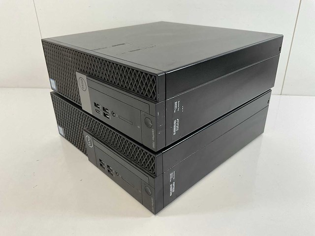 Dell optiplex mix model desktops - check description (2x) - afbeelding 4 van  6