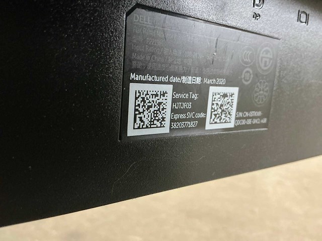 Dell p2213 monitor (2x) - afbeelding 3 van  3