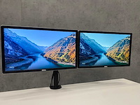 Dell p2214 - 22" monitoren met dubbele monitorarm - dp, dvi, vga, usb - afbeelding 10 van  10